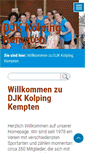 Mobile Screenshot of djk-kempten.com